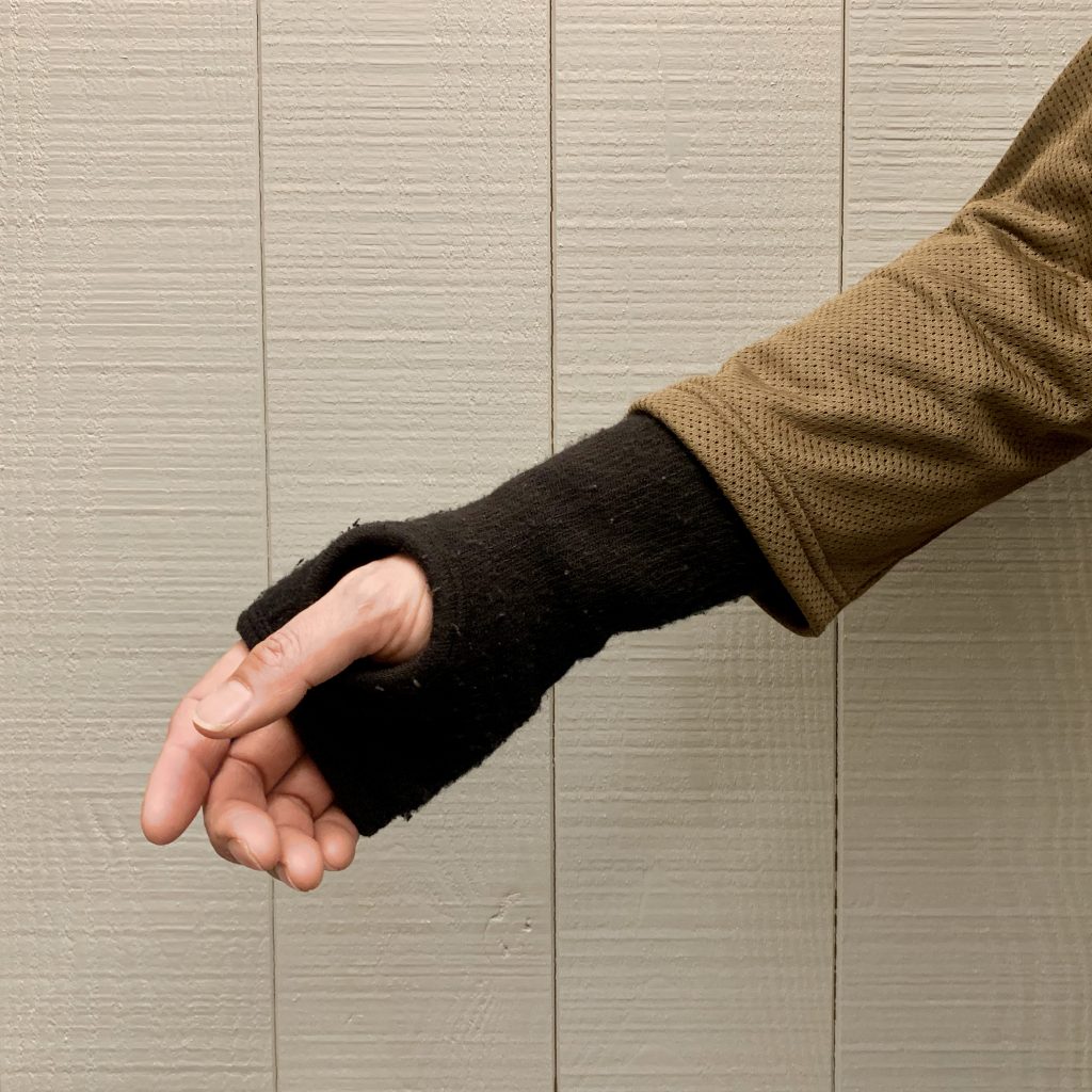 yetinaのwrist gaiterとあわせて
